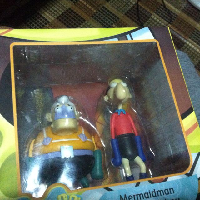 mermaid man and barnacle boy toys