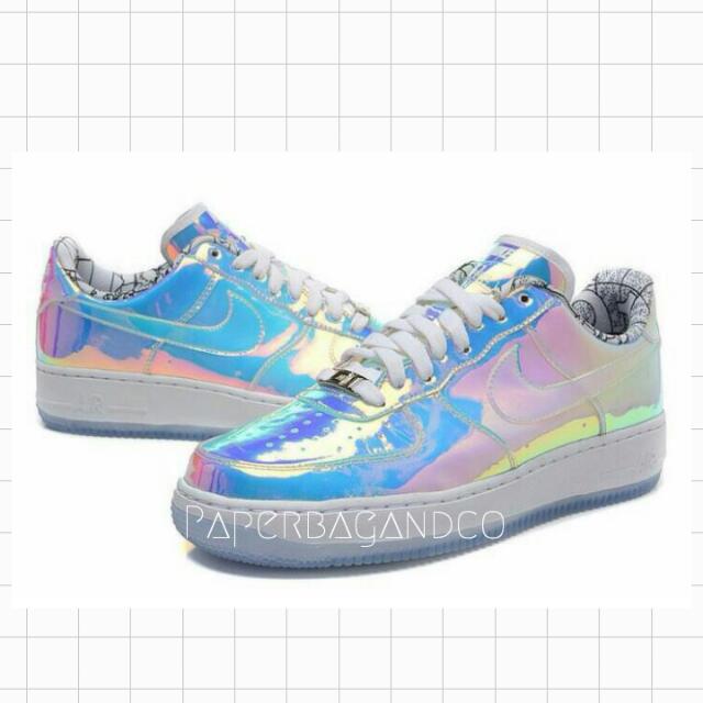 Nike Air Force 1 Gradient Rainbow Sports Equipment Sports Games Racket Ball Sports on Carousell
