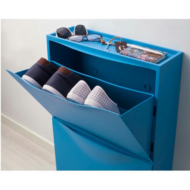 PL Ikea Shoe Cabinet Storage Furniture Home Living Furniture Shelves Cabinets Racks on Carousell