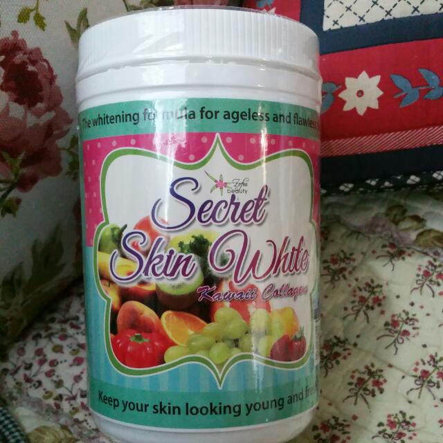 Secret Skin White Kawaii Collagen Whitening Formula For Ageless Flawless Skin 1 For 50 2 For 98 Currently Left 1 Health Beauty On Carousell