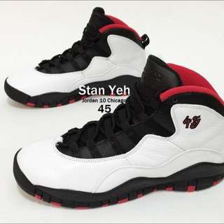 AIR JORDAN 10 CHICAGO 女鞋