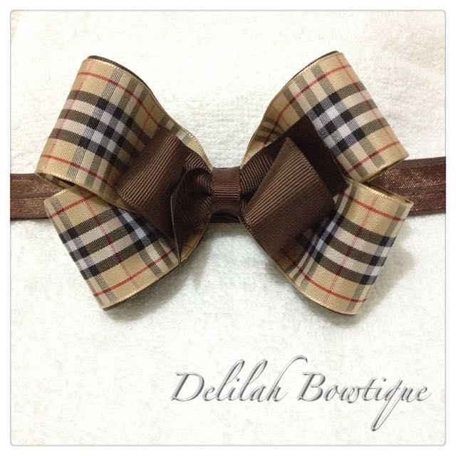 baby girl burberry headband