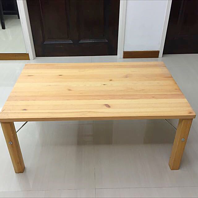 Muji Pine Low Coffee Table Furniture On Carou