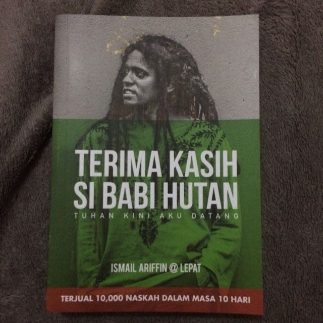 Terima Kasih Si Babi Hutan By Ismail Ariffin Lepat Books Stationery On Carousell