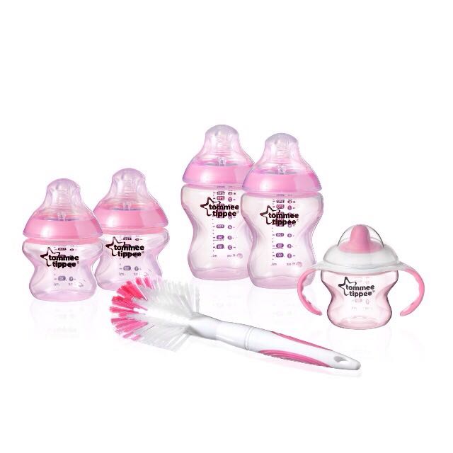tommee tippee newborn starter set pink