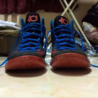 Nike KD V Black/Photo Blue-Team Orange