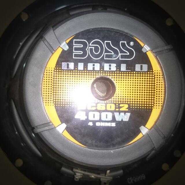 Boss Diablo Speakers, Cars on Carousell