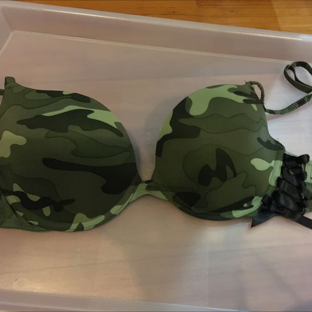 Army print bra clearance