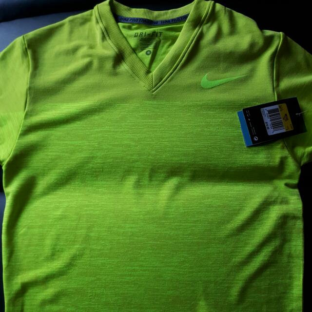 men's v neck dri fit t shirts