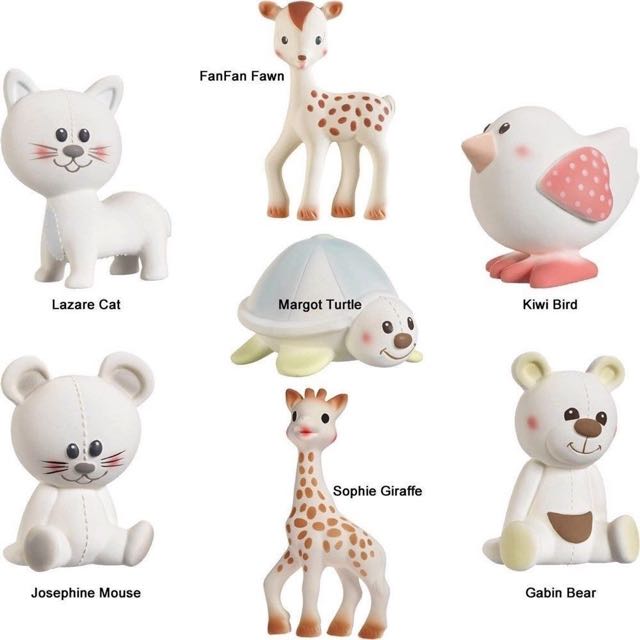 sophie the giraffe fawn