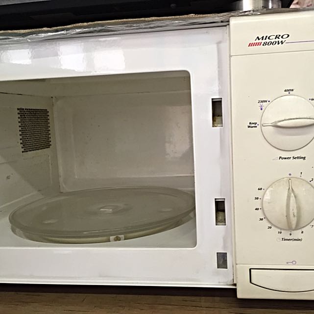 Whirlpool Microwave Oven V100 800 Watts White Working Well