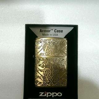 ㊣Zippo 日版 裝甲款四面蝕刻加工
[絕版品]