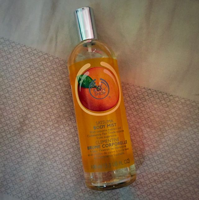 Body Shop Satsuma Body Mist, Beauty & Personal Care, Bath & Body, Body