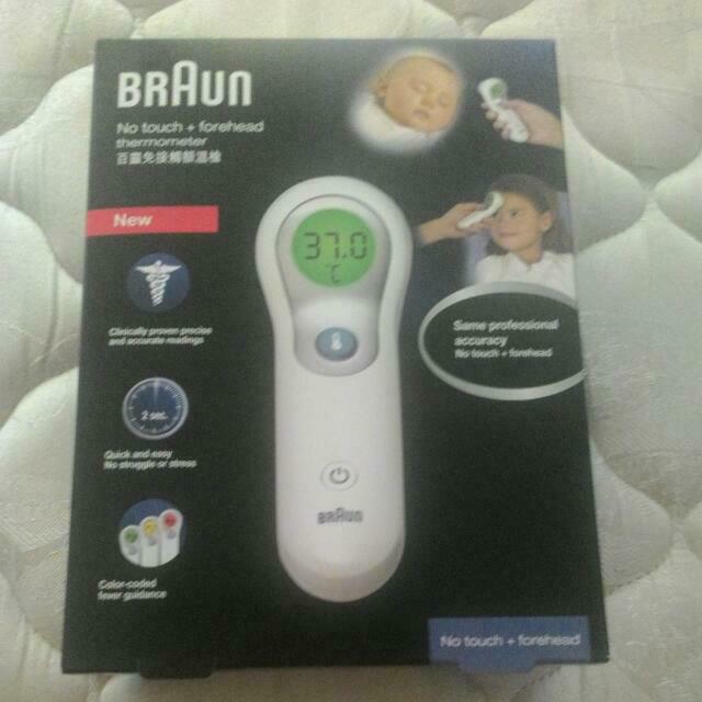 Braun Forehead Thermometer, Health & Nutrition, Thermometers on Carousell