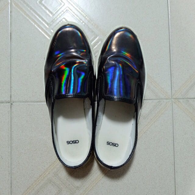 Asos holographic shoes store