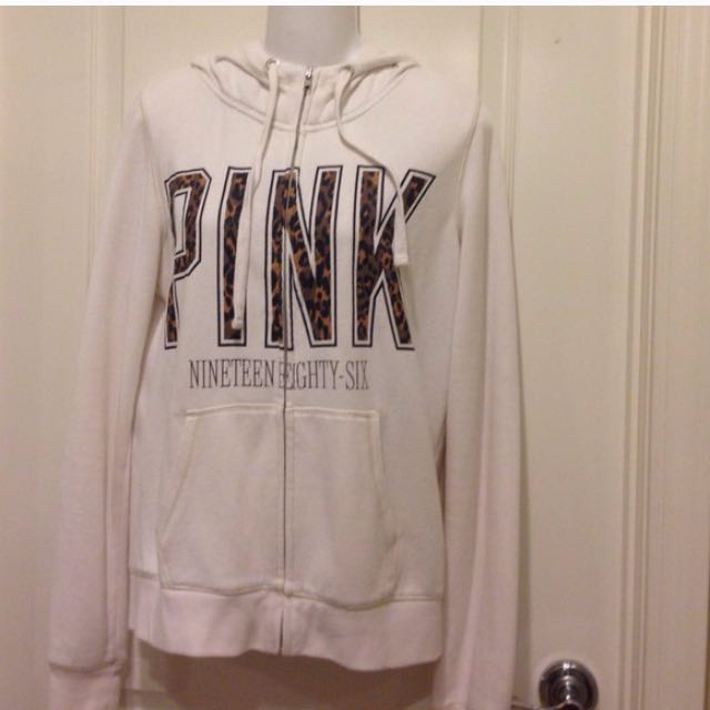Victoria Secret Leopard Print Hoodie Women s Fashion on Carousell