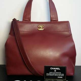 Chanel Vintage Maroon Bag - $1,888