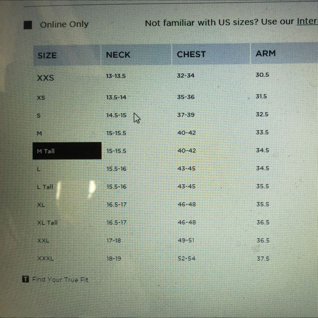 hollister to american eagle sizes