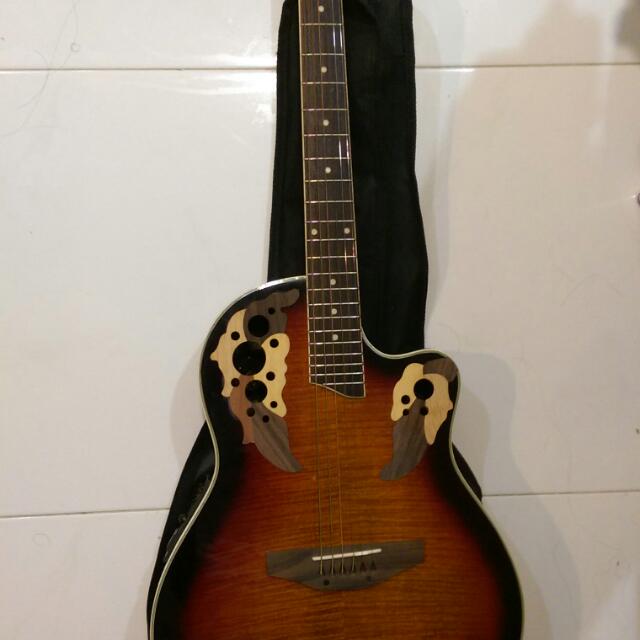 Guitar Semi Acoustic, Suzuki Model No. SRB-2 FL, Great Condition ...
