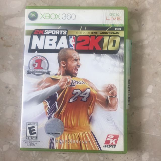 nba 2k10 xbox 360