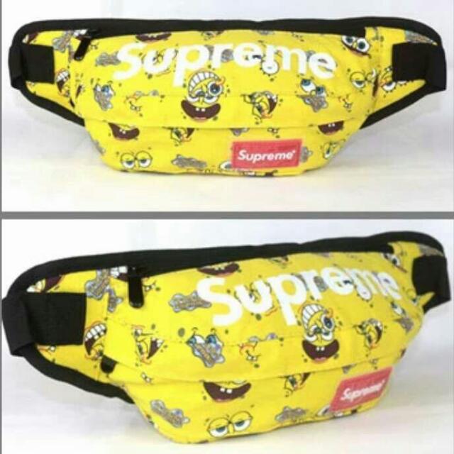 yellow supreme fanny pack