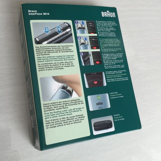 Braun Interface 3614 Shaver (BNIB), Mobile Phones & Gadgets, Wearables ...