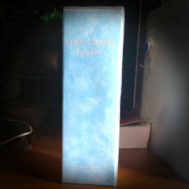 Dolce gabbana light blue energy body bath shower gel on sale