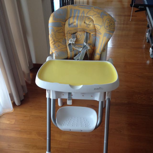 evenflo modern high chair