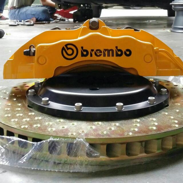 Genuine Italy Brembo 18z 6 Pistons Big Brake Kits For All Makes, Car