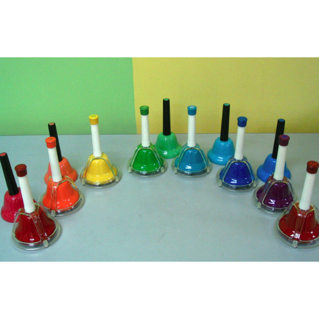 Handbells/ Desk Bells Combined with Chromatic Addon, Hobbies & Toys, Music & Media, Music