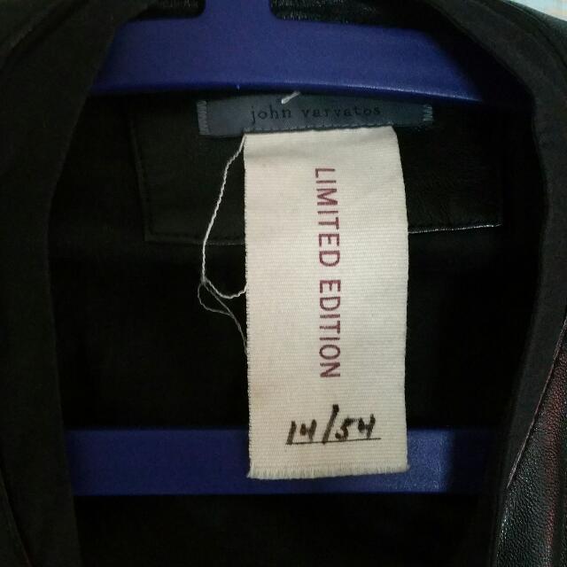 John Varvatos Limited Edition Leather Jacket Luxury Sneakers Footwear on Carousell