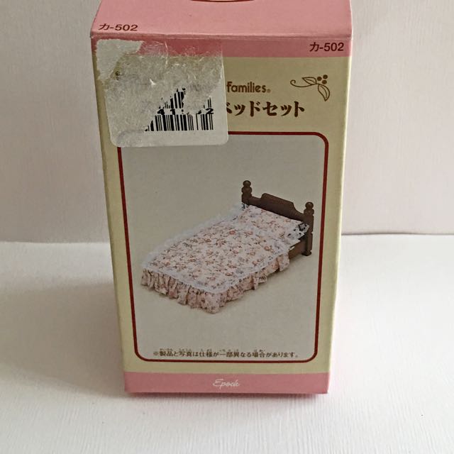Sylvanian Families Bed Set, Hobbies & Toys, Toys & Games on Carousell