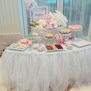 婚禮/生日/派對/雞尾酒會/甜點台candybar甜點設計與佈置