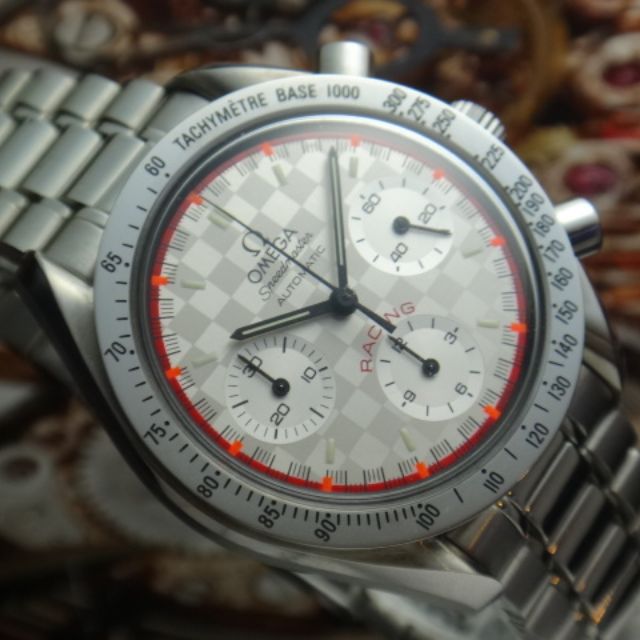 604 OMEGA SPEEDMASTER RACING CHRONOGRAPH AUTOMATIC WATCH