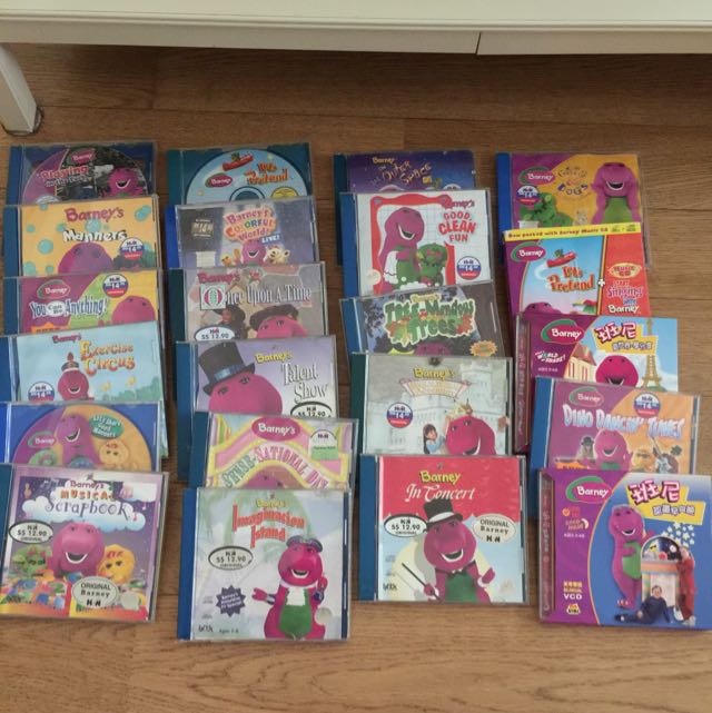 Barney VCD, Hobbies & Toys, Toys & Games on Carousell