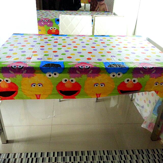 Elmo Table Cover Babies Kids Baby Nursery Kids Furniture Kids Tables Chairs on Carousell