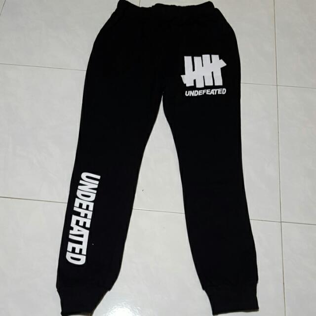 Undefeated Jogger Pants Men s Fashion Bottoms Joggers on Carousell