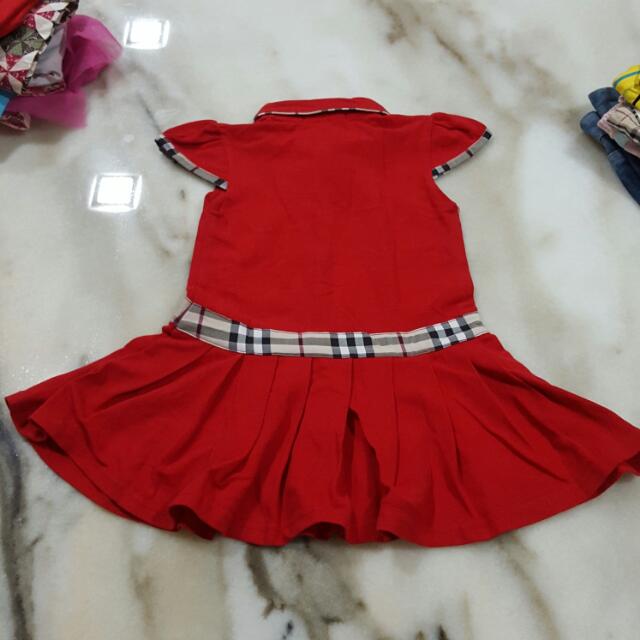 Red dress for best sale 4 year girl