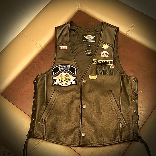 Harley davidson riding discount vest