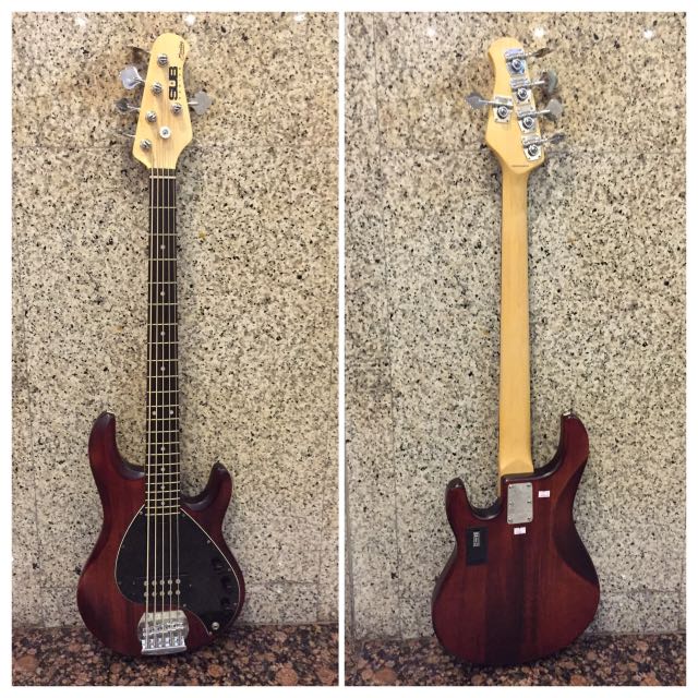 Sterling By Musicman SUB Series 5 String Bass Guitar, Hobbies & Toys