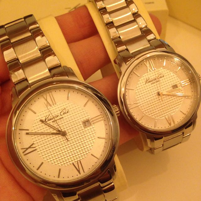 Kenneth cole couple deals watch set