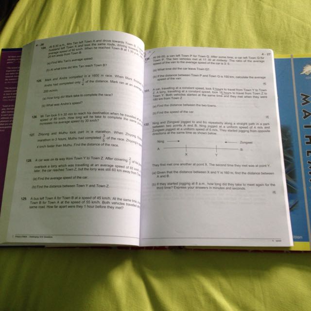 Primary 6 Challenging Drill Questions And Solution Book By Yellow reef