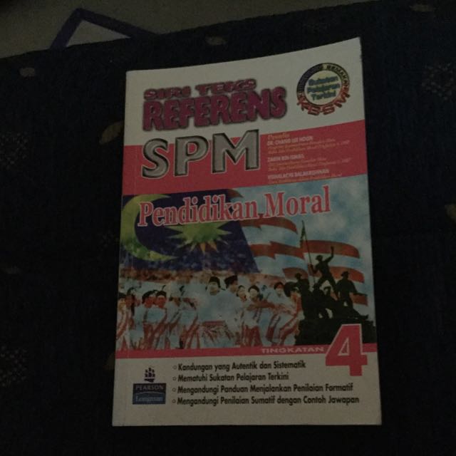 Spm Pendidikan Moral Form 4 Reference Text Textbooks On Carousell