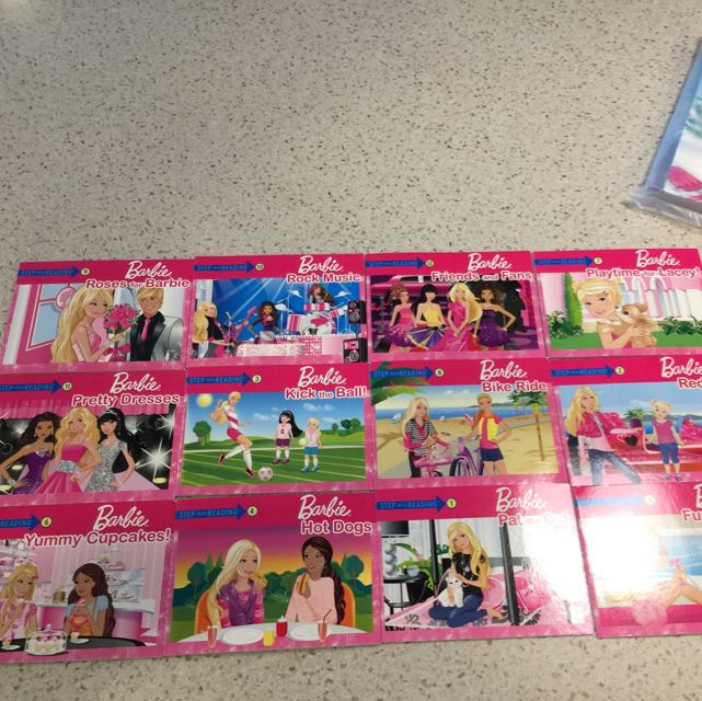 barbie step into reading