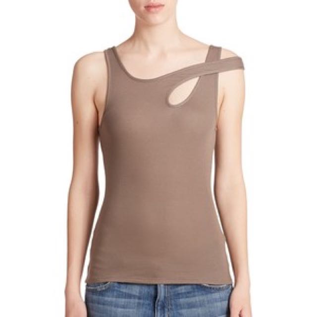 bcbg asymmetrical top
