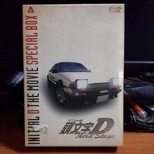 Dvd Initial D 3rd Stage The Movie Hobbies Toys Toys Games On Carousell