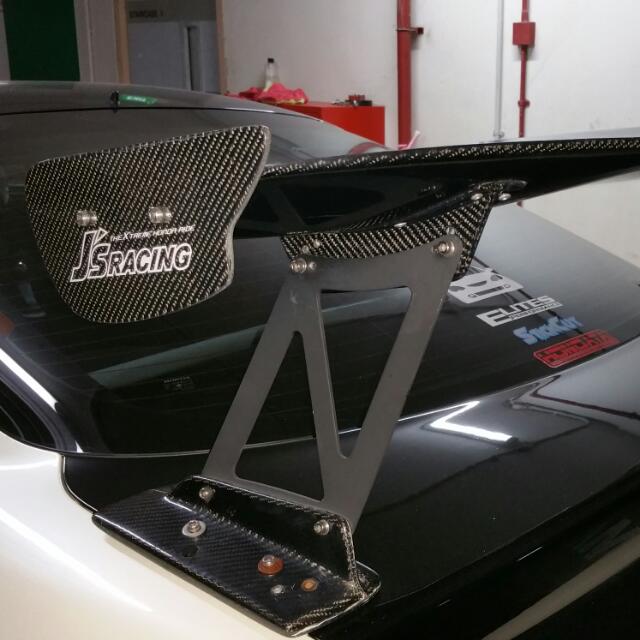 J's Racing Carbon Fibre GT spoiler Honda Integra Civic Type R DC5R FD2R