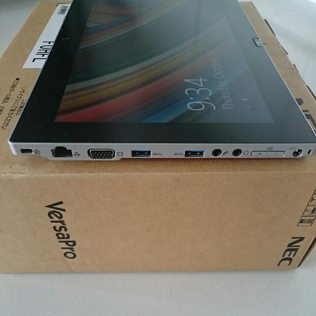 Nec Versapro 12 5 Inch Windows 8 1pro Tablet Computers Tech Parts Accessories Networking On Carousell