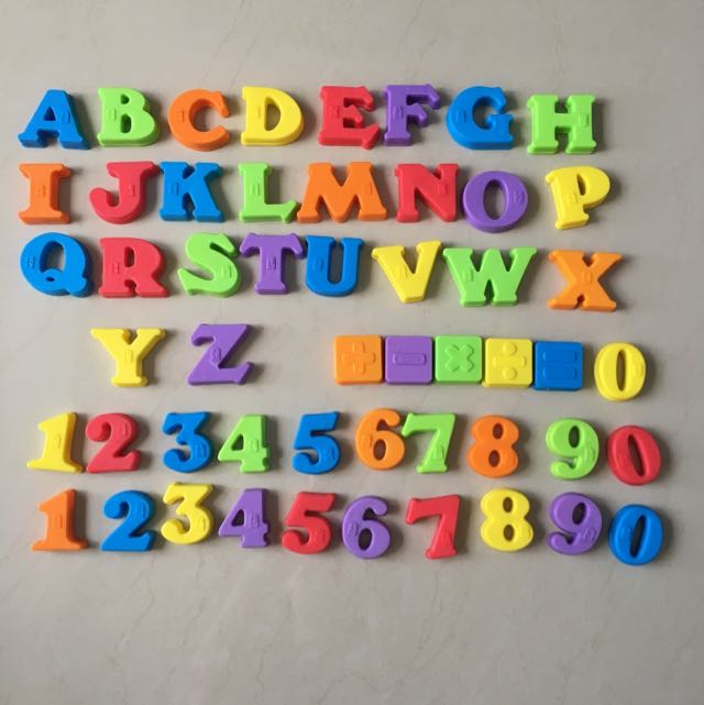 playskool magnetic letters