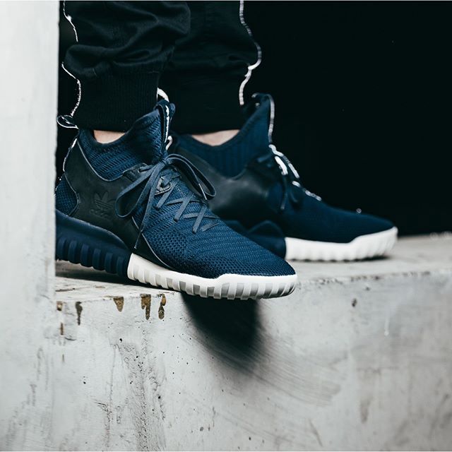 adidas tubular x navy